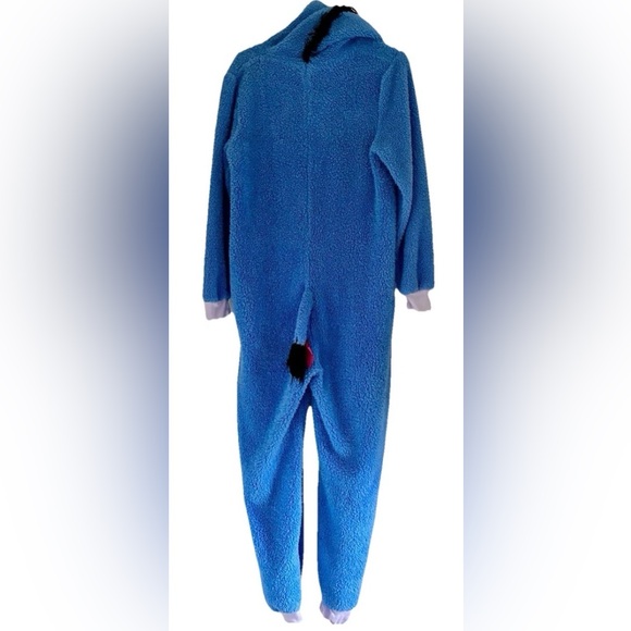 Disney Eeyore Blue & Lavender Adult OnePiece Hooded Sleepwear/Loungewear/Costume - Picture 2 of 3